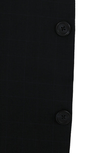 Barneys New York Mens Classic Plaid Wool Blazer Blue Size 44