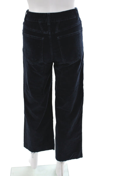 Closed Womens Cropped Black Cotton Pants Size 25