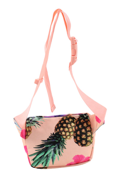 Herschel Supply Co. Womens Floral Print Belt Bag Pink Multi Colored