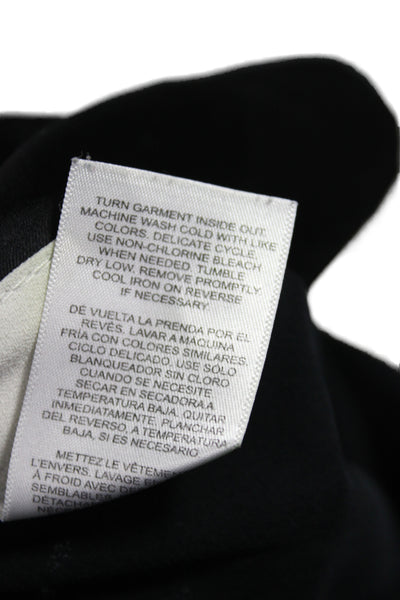 Habitual Womens Ankle Pants Black Polyester Casual Size L