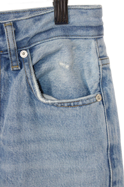 Citizens of Humanity Women Blue Mid Rise Straight Jeans Size 29