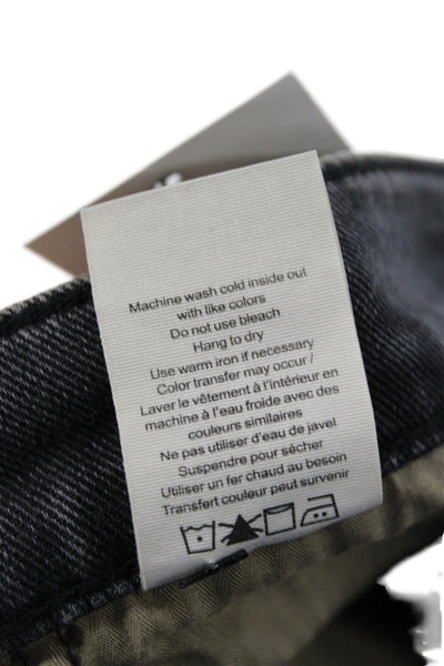 Rag & Bone Mens Straight Jeans Gray Mid Rise 30 Inseam Size 29
