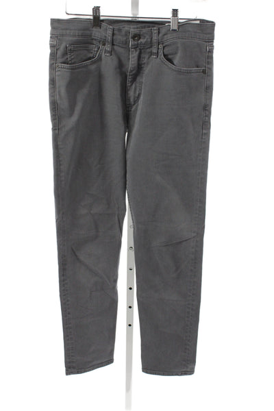 Rag & Bone Mens Straight Gray Jeans Mid Rise Size 29