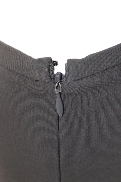 Worth New York Women Dress Pants Black Hook & Eye Rayon Size 0