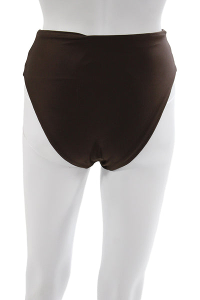 J Crew Womens Classic Sculpt Slip-On Shaper Chocolate Brown Size XS