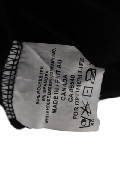 Sympli Womens Tunic Blouse Black Long Sleeve Boat Neck Pullover Plus Size 18