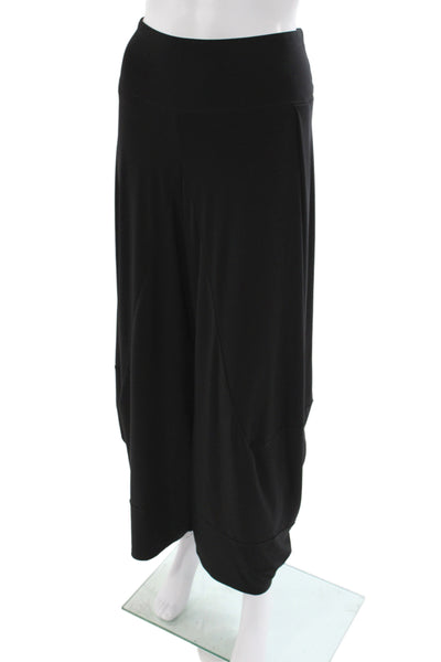 Sympli Womens Harem Pants Black Pull On Minimalist 24in Inseam Size 14