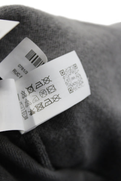 Zara Mens Gray Drawstring Sweatpants Cotton Athleisure Size S