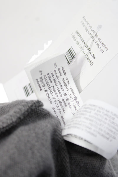 Zara Mens Gray Drawstring Sweatpants Cotton Athleisure Size S