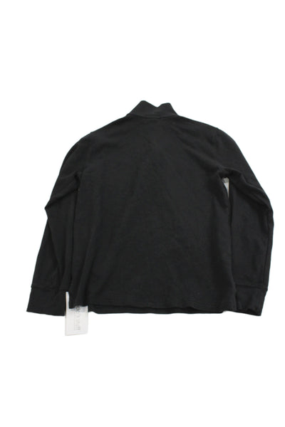 Polo Ralph Lauren Childrens Boys 1/2 Zipper Turtleneck Sweater Black Size 14-16