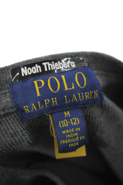 Polo Ralph Lauren Childrens Boys Long Sleeves Sweater Grey Size 10-12