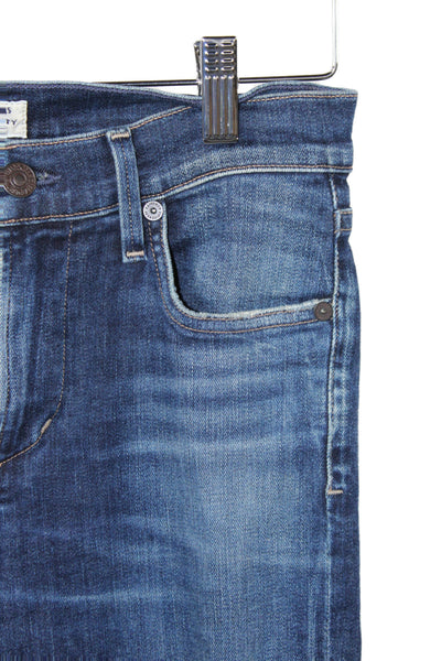 Citizens of Humanity Womens Skinny High Rise Jeans Blue Cotton Size 26