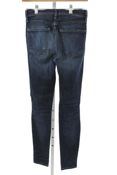 Citizens of Humanity Womens Skinny High Rise Jeans Blue Cotton Size 26