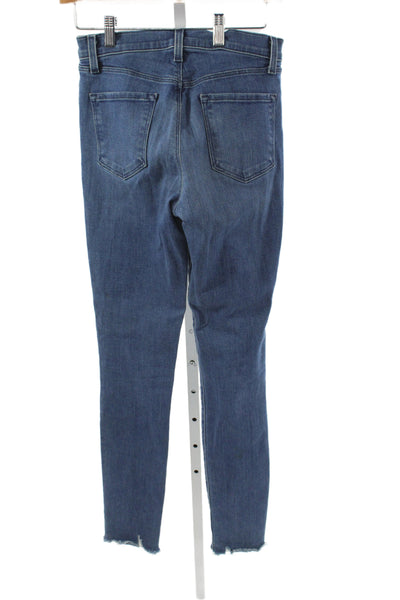 J Brand Womens Skinny Jeans Blue Cotton High Rise Size 27
