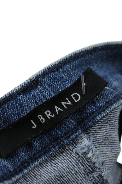 J Brand Womens Skinny Jeans Blue Cotton High Rise Size 27