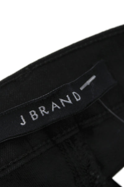 J Brand Womens High Rise Skinny Black Jeans Size 27