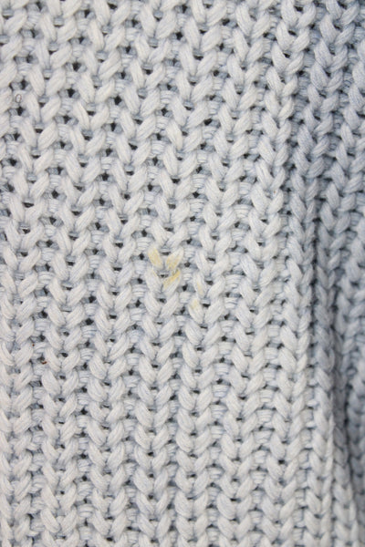 Pistola Womens Cardigan Blue V-Neck Long Sleeve 55% Cotton Size S