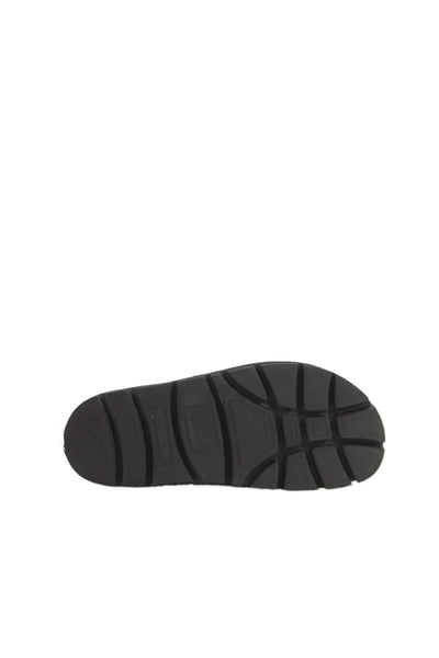 Patrizia Bonfanti Womens Leather Slide On Casual Sandals Black Size 38 8