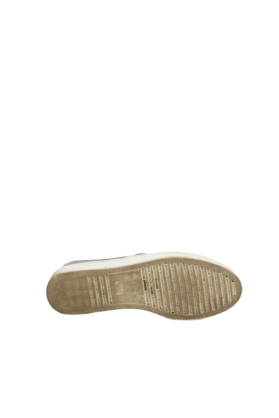 THE FLEXX Womens Woven Leather Slip On Low Top Sneakers Brown Size 9.5