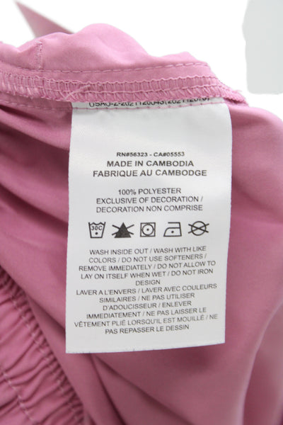 Nike Boys Elastic Waist Activewear Shorts Pink Size XL
