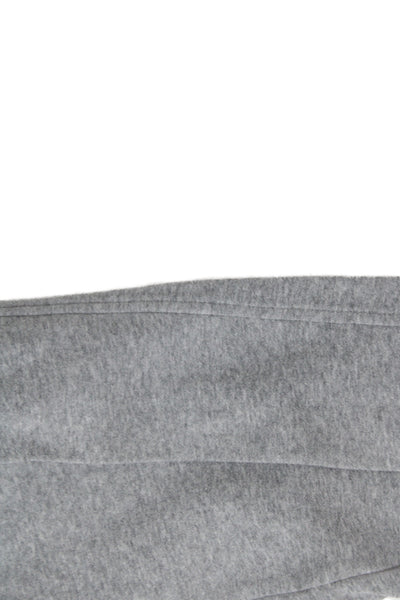 Nike Boys Cotton Blend Elastic Waist Sweatpants Gray Size L