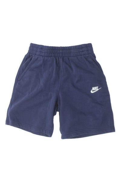 Nike Boys Elastic Waist Sweat Shorts Navy Size L