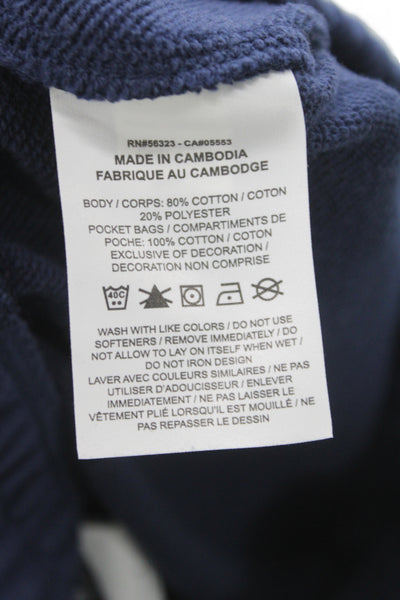 Nike Boys Elastic Waist Sweat Shorts Navy Size L