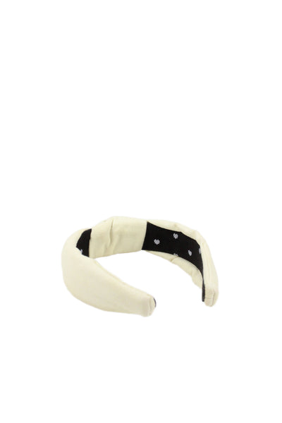 Lele Sadoughi Womens Twist Knot Headband White