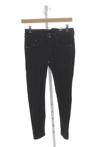 Rag & Bone Jean Womens Skinny Black Jeans Size 25
