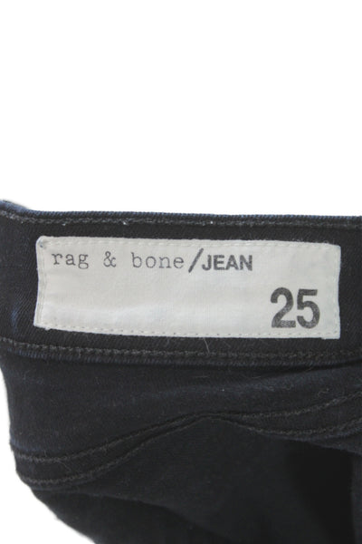 Rag & Bone Jean Womens Skinny Black Jeans Size 25