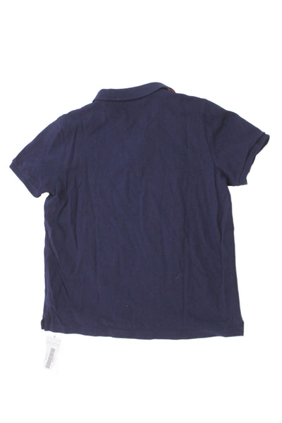 Vineyard Vines Childrens Boys Heritage Polo Shirt Navy Blue Size 12-14