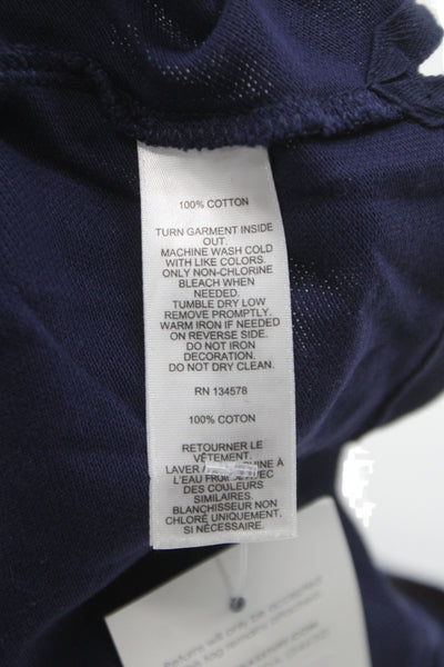 Vineyard Vines Childrens Boys Heritage Polo Shirt Navy Blue Size 12-14