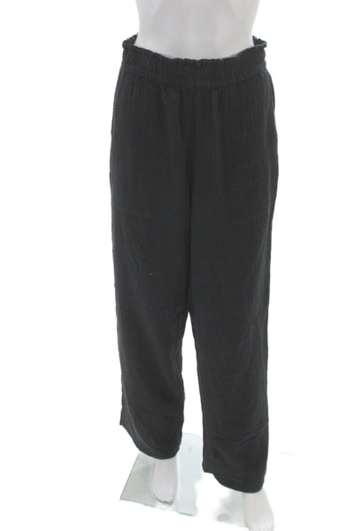 Rails Womens Black Cotton Jogger Pants Size S