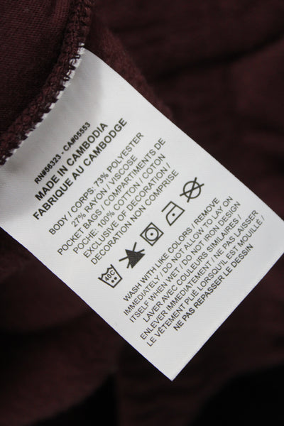 Nike Womens Brown Jogger Pants Drawstring Athleisure Size XS