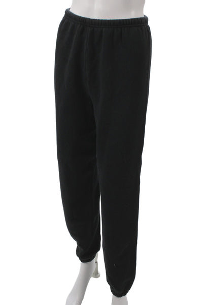 Skims Unisex Adults Black Sweatpants 70% Cotton Pull On Size 2XS