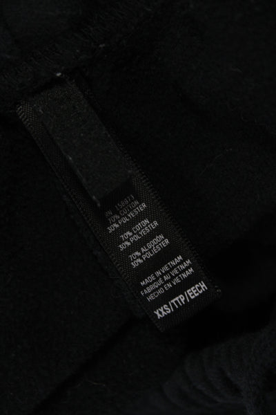 Skims Unisex Adults Black Sweatpants 70% Cotton Pull On Size 2XS