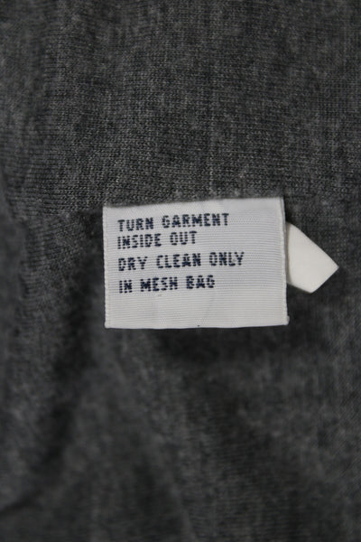Polo Golf Ralph Lauren Mens Quilted Modal Vest Gray Zip Size L