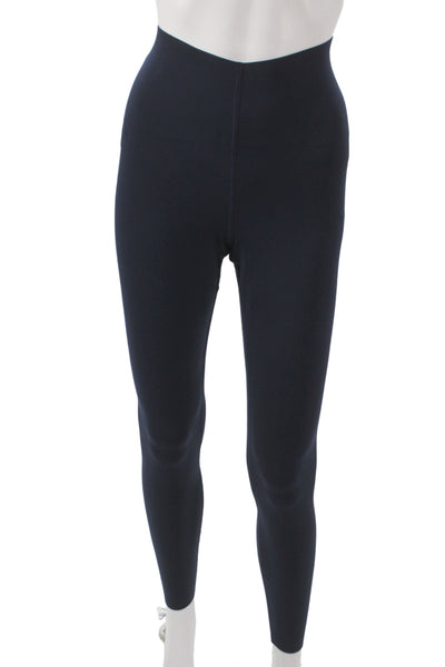 Lululemon Womens Black Ankle Leggings Nylon Athleisure Size 8