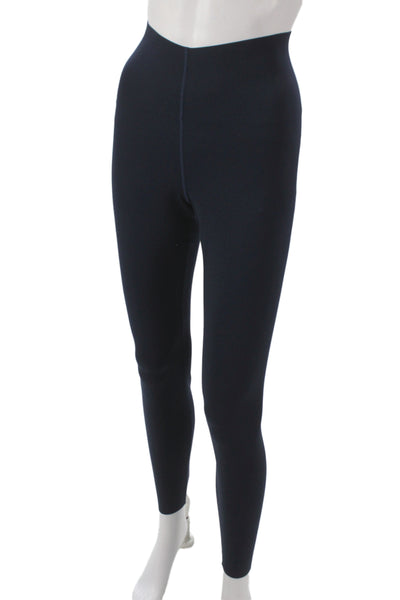 Lululemon Womens Black Ankle Leggings Nylon Athleisure Size 8