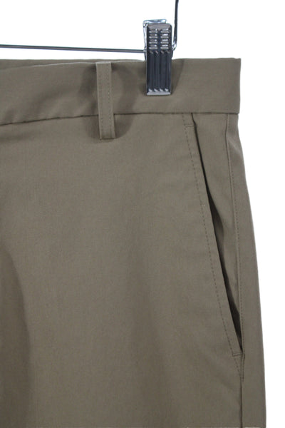 7 For All Mankind Mens Chino Pants Beige Polyester Button Size 30