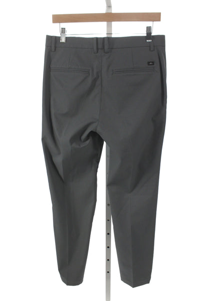 7 For All Mankind Mens Chino Pants Gray Polyester Button Closure Size 30