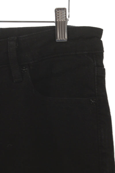 Frame Womens Straight High Rise Black Cotton Jeans Size 30