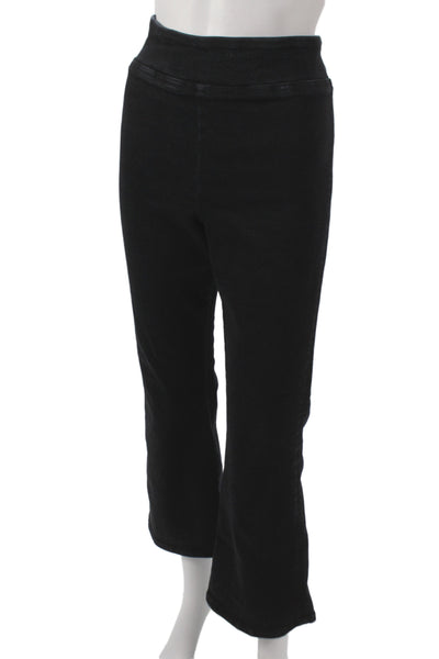 Frame Womens Cropped Black Jeans Cotton Size 2