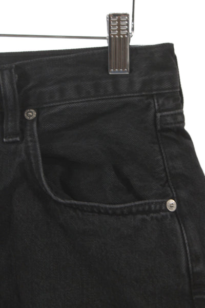 Citizens of Humanity Women Cut-Off Black Cotton Shorts Size 26