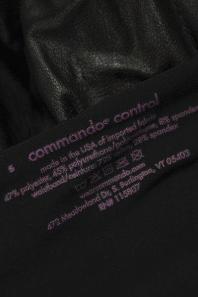 Commando Womens Ankle Leggings Black Size S