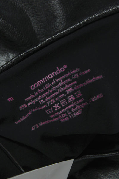 Commando Women Ankle Leggings Black Size M