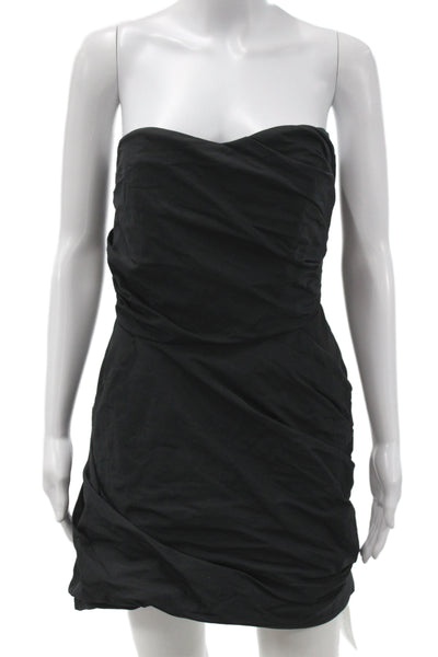 Bird by Juicy Couture Women Bodycon Off Shoulder Black Mini Dress Size M