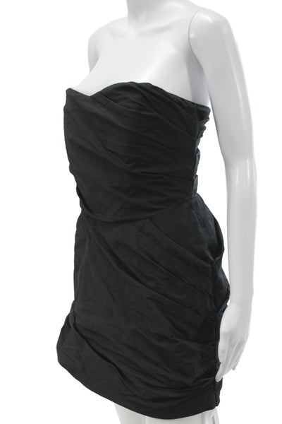 Bird by Juicy Couture Women Bodycon Off Shoulder Black Mini Dress Size M