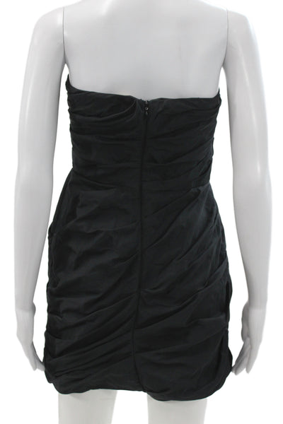 Bird by Juicy Couture Women Bodycon Off Shoulder Black Mini Dress Size M