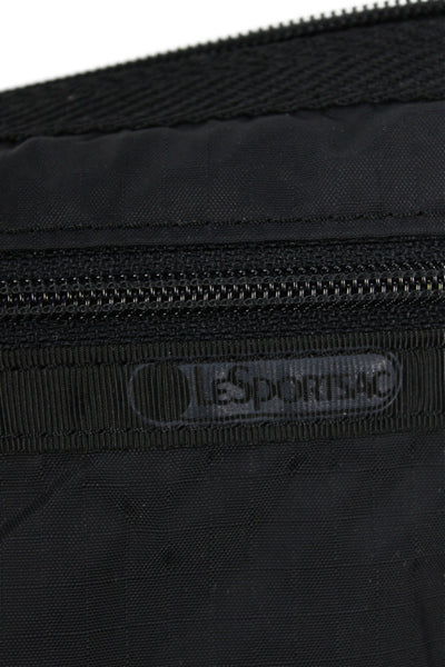 LeSportsac Unisex Adults  Multi-Compartment Adjustable Messenger Bag Black